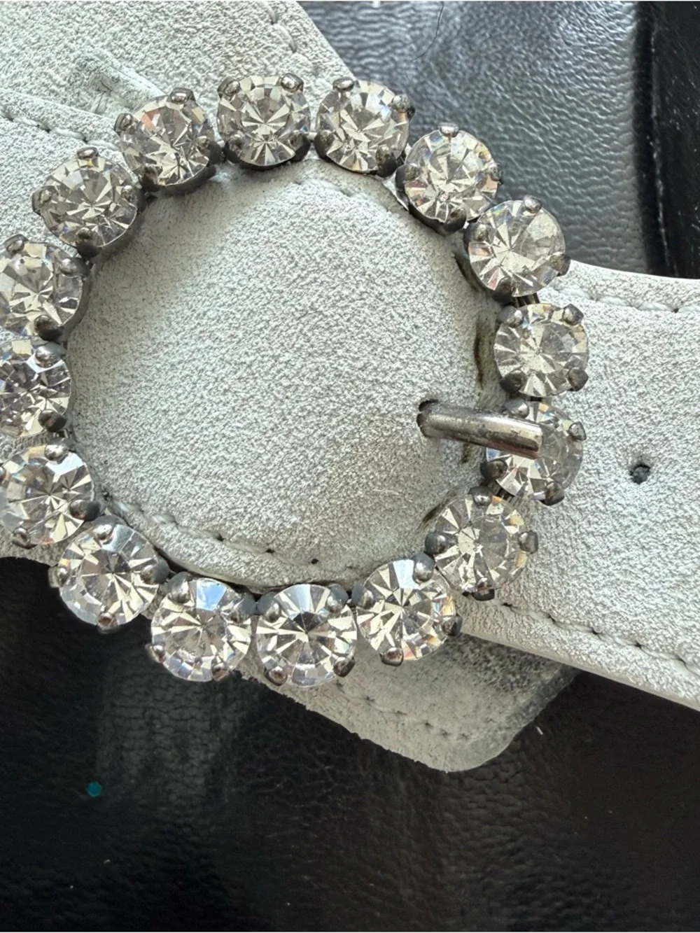 Isabel Marant women suede sandals with crystals size 36 EU Authentic - Picture 3 of 10